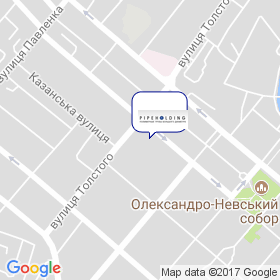 Пайпхолдинг на мапі