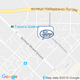 Полимертепло-Украина на карте Полимертепло-Украина на карте