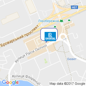 Ромстал на мапі