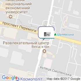 Пресс на карте Пресс на карте