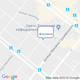 ProComfort на мапі