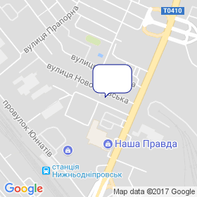 Пром-Пол на мапі Пром-Пол на мапі