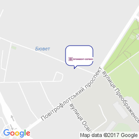 ПРОМВЕНТ-СЕРВИС на карте ПРОМВЕНТ-СЕРВИС на карте