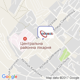 PROSAT на мапі