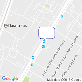 Прудніков на мапі