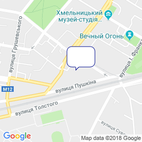 Проскуров Термо НПП на карте Проскуров Термо НПП на карте