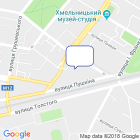 Проскурів Термо НВП на мапі