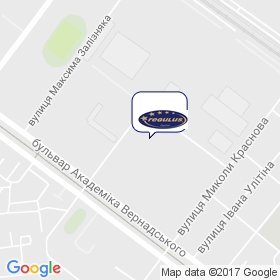 REGULUS-system Україна на мапі