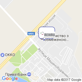 REHAU на мапі