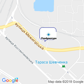 Ремарматура на мапі