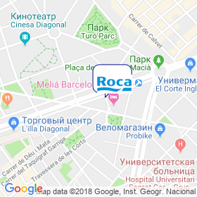 Roca на карте Roca на карте