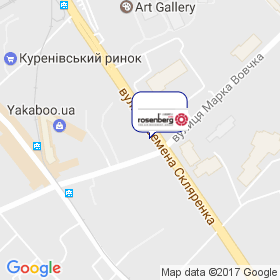 Розенберг Україна на мапі