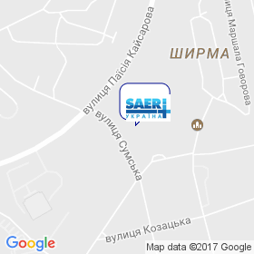 САЕР Украина на карте САЕР Украина на карте