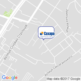 Сахара-Днепр на карте Сахара-Днепр на карте