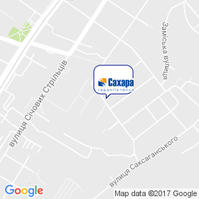 Сахара-Дніпро на мапі