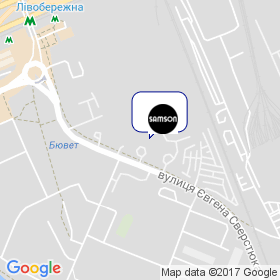 Самсон на мапі