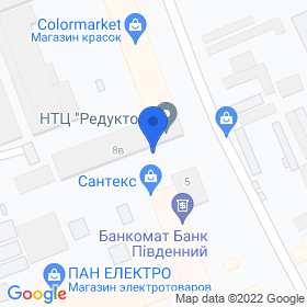 Сантэкс на карте Сантэкс на карте