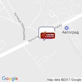 Сауни Каміни на мапі