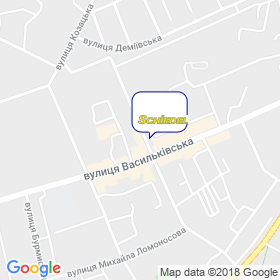 Шидель на мапі