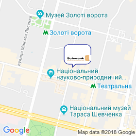 Шванк Україна на мапі