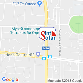 SintSolar Odessa на мапі