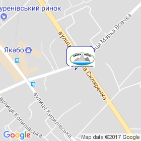 Скеля на мапі