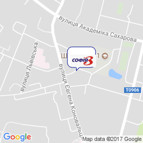 СОФИЯ-3 на карте СОФИЯ-3 на карте