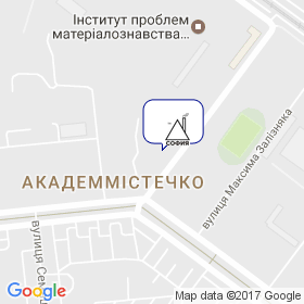 Софія на мапі