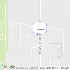 Соннигер-Украина на карте Соннигер-Украина на карте