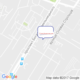 Спецізоляція-Схід на мапі