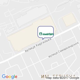 Стандарт Парк Харьков на карте