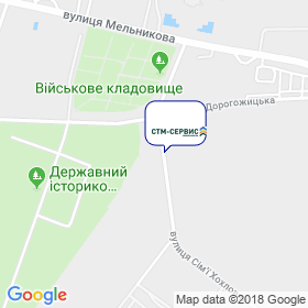 СТМ Сервіс на мапі