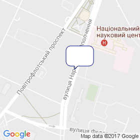 Сучасні технології нагрівання, КФ на мапі Сучасні технології нагрівання, КФ на мапі