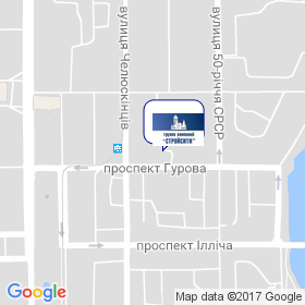 Буденерго на мапі