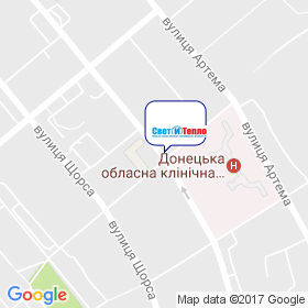 Світло та Тепло на мапі