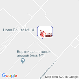 Світ Тепла на мапі