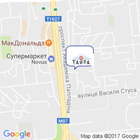 Тайра на карте