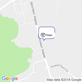 ТАВЕКС на мапі