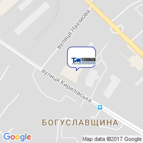 Техномаш на мапі