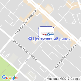 ТЕХНОСФЕРА на мапі
