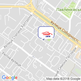 Майстерня тепла на карте Майстерня тепла на карте