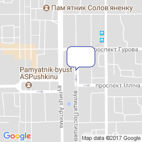 Teplo-Holod на мапі