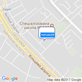 Теплосити на карте Теплосити на карте