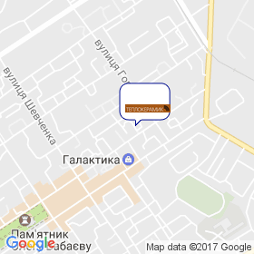 Теплокерамик на карте