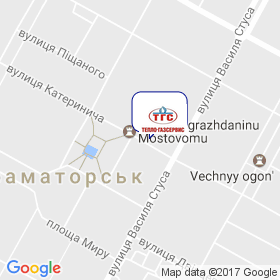 Тепло-газсервис на мапі