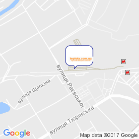 Теплоград на мапі