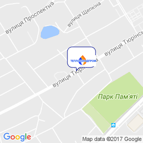 ТеплоХолодПром на мапі