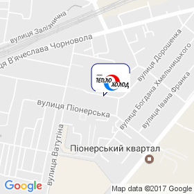 Тепло-Холод на мапі Тепло-Холод на мапі