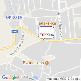 ТеплоПлюс на мапі