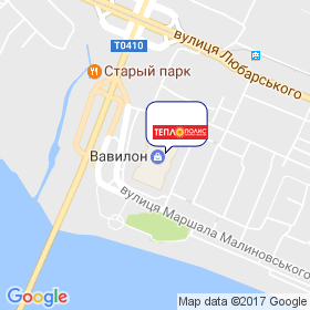 Теплополіс на мапі